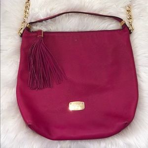 Hot Pink Leather Michael Kors Purse